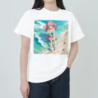 yozoraniyumeoの魔法夏少女 ヘビーウェイトTシャツ