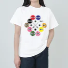 Tossy's colorの【忍び】忍び勢ぞろい ヘビーウェイトTシャツ