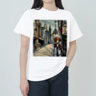 Ppit8のDog in London  ヘビーウェイトTシャツ