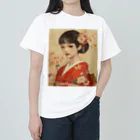 楚々想 so-so-soのUkiyo-e : Beautiful Japanese Girls ヘビーウェイトTシャツ