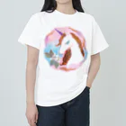 unicorn2018の花が咲いたのが嬉しくて。 Heavyweight T-Shirt