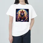 BabylonChannel 🎨 ✝️ ❤️‍🔥のバステト神　雌猫 Heavyweight T-Shirt