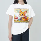 Wanderpaws-Tailsのきつねの冒険 Heavyweight T-Shirt