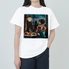AQUAMETAVERSEの夕暮れ・寛ぎの時間　Tomoe bb 2712 Heavyweight T-Shirt