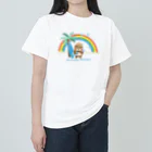 “すずめのおみせ” SUZURI店のだいきち（サマホリ）#02 ヘビーウェイトTシャツ