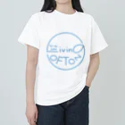 オフトゥンぐらし！のまあるいオフトゥンぐらし！ロゴ Heavyweight T-Shirt