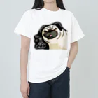 pukomon.のぱぐもん。ぶえくしっ ヘビーウェイトTシャツ