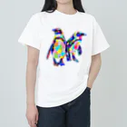 meiroのカラフルなペンギン Heavyweight T-Shirt