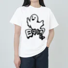 Cɐkeccooのおばけちゃんばぁ!(Boo!ゴースト) ヘビーウェイトTシャツ