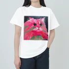 Ange Fleur （アンジュフルール）のRhodonite Cat（ロードナイト キャット） ヘビーウェイトTシャツ