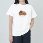 chourire toujoursの🐩puppy toypoodle ヘビーウェイトTシャツ