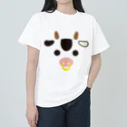 フォーヴァの干支アップ-丑-animal up-アニマルアップ- Heavyweight T-Shirt