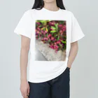 かわいいモルモットショップのドロドロのお花 Heavyweight T-Shirt