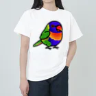 Cody the LovebirdのChubby Bird　ゴシキセイガイインコ Heavyweight T-Shirt