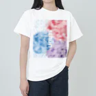 schonの紫陽花と雨 Heavyweight T-Shirt