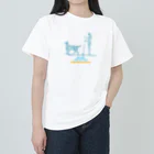 AtelierBoopの花月　SUPDog　ラブラドール ヘビーウェイトTシャツ