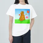 Lily bird（リリーバード）の野原のトラ猫さん Heavyweight T-Shirt