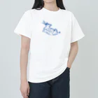 blue deer farmののんびりblue deer Heavyweight T-Shirt