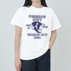 Bunny Robber GRPCのTORNADO CITY 1968_NVY ヘビーウェイトTシャツ