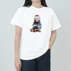 イラストレーター平戸三平の画家おじさん２ ヘビーウェイトTシャツ