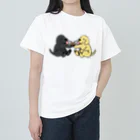 ハッピー・ラブラドールズのラブラドールフレンズ Heavyweight T-Shirt