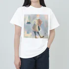 青色工学舎のPlaying Accordion ヘビーウェイトTシャツ