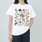 幻想水系branch　byいずもり・ようのVery Cyprinids!（international) ヘビーウェイトTシャツ
