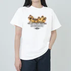 “すずめのおみせ” SUZURI店の一緒に遊ぼう！ 001 ヘビーウェイトTシャツ