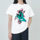 tama.llustrationのロックT ROCK'N PUNK - 悪魔ちゃん スニーカー ヘビーウェイトTシャツ