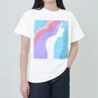 三姉妹とウフフのお店の鳥と女 ヘビーウェイトTシャツ