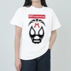 DRIPPEDのMIL MASCARAS-ミル・マスカラス-赤ボックスロゴ ヘビーウェイトTシャツ