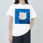 さかたようこ / サメ画家の夜のSAME Paper ヘビーウェイトTシャツ