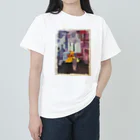 もなかの雑貨店の旅人とねこ Heavyweight T-Shirt