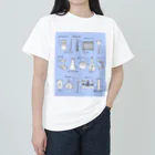 福モウフのexperiment（color） ヘビーウェイトTシャツ