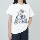 nidan-illustrationの"BITE the HILL" Heavyweight T-Shirt