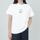 haraco(LILY.)のホッキョクグマ Heavyweight T-Shirt