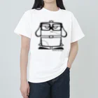 ゆとり犬のゆとり犬（線画） Heavyweight T-Shirt