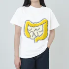 8anna storeの人体のなぞ。シンプルな大腸。 Heavyweight T-Shirt