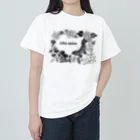 Alba spinaのボタニカル-バタフライ Heavyweight T-Shirt