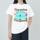 まるちょ屋の今日も楽しいよ。（ハワイ風） ヘビーウェイトTシャツ