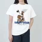 nidan-illustrationの"HAPPY HOUR"(clr) #1 ヘビーウェイトTシャツ