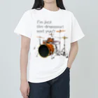 『NG （Niche・Gate）』ニッチゲート-- IN SUZURIのI'm just the drummer! and you? DW h.t. ヘビーウェイトTシャツ