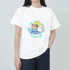 ことり工房のオカメのポエヨ之助  Heavyweight T-Shirt