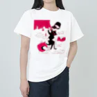 Draw freelyのいい子で待ってたよ？ ヘビーウェイトTシャツ