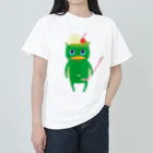 おばけ商店のおばけTシャツ＜クリームソーダになりたい河童・大＞ Heavyweight T-Shirt