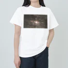 ame-kan-muriのいつも心に満月を Heavyweight T-Shirt