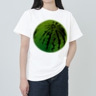 YOO GRAPHIC ARTSのすいか -watermelon- 丸 Heavyweight T-Shirt