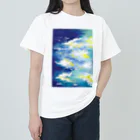 sketchbook shopの青の淵 Heavyweight T-Shirt