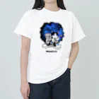 nya-mew（ニャーミュー）のミューゲイザー (meowGAZER) Heavyweight T-Shirt