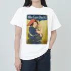 nidan-illustrationの"we can do it!"(浮世絵) #1 ヘビーウェイトTシャツ